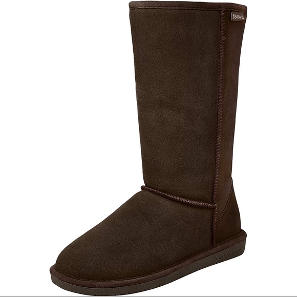 BearPaw Shoes - Bearpaw Emma Tall Chocolate womens 5